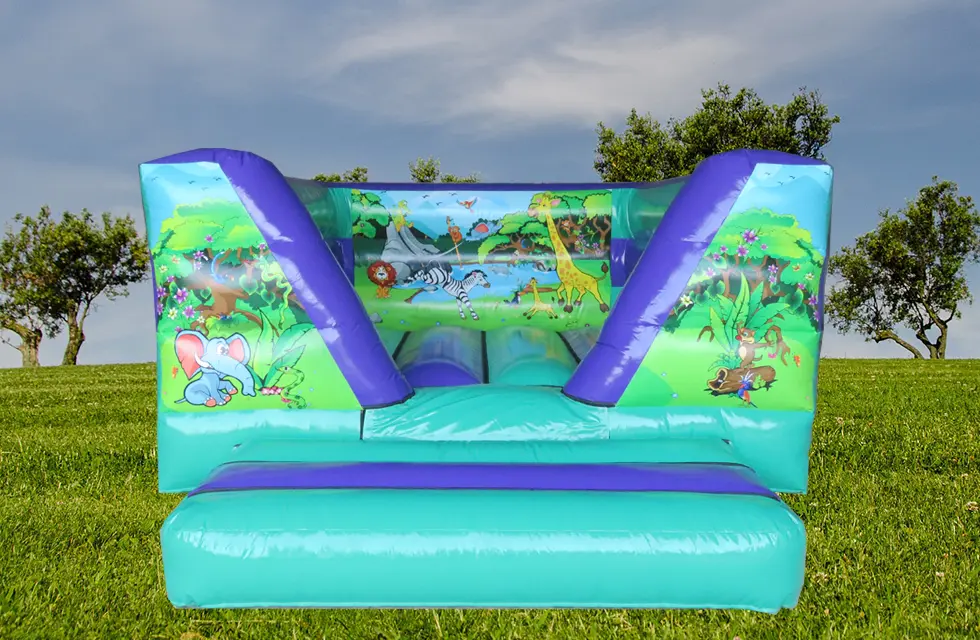 Château gonflable jungle location anniversaire, fête et événement Catcha!